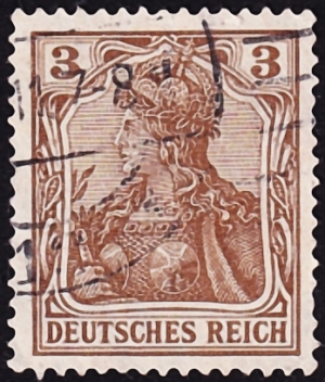  ,  . 1905  . ,  DEUTSCHES REICH , 3pf.  2,0 .